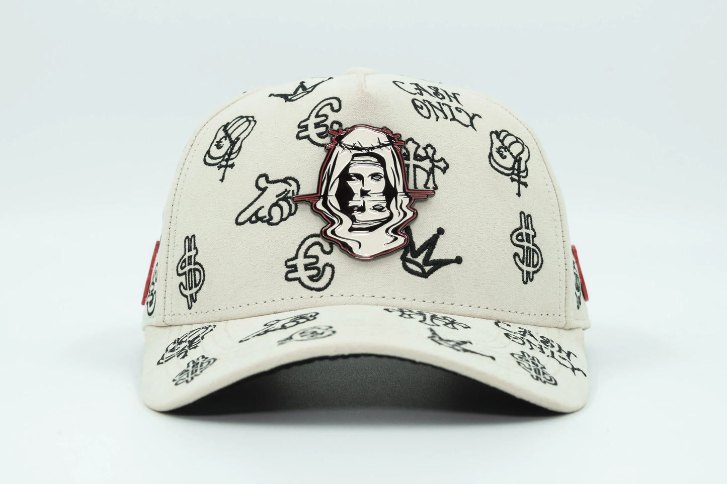 CASH ONLY PRAY IN WHITE