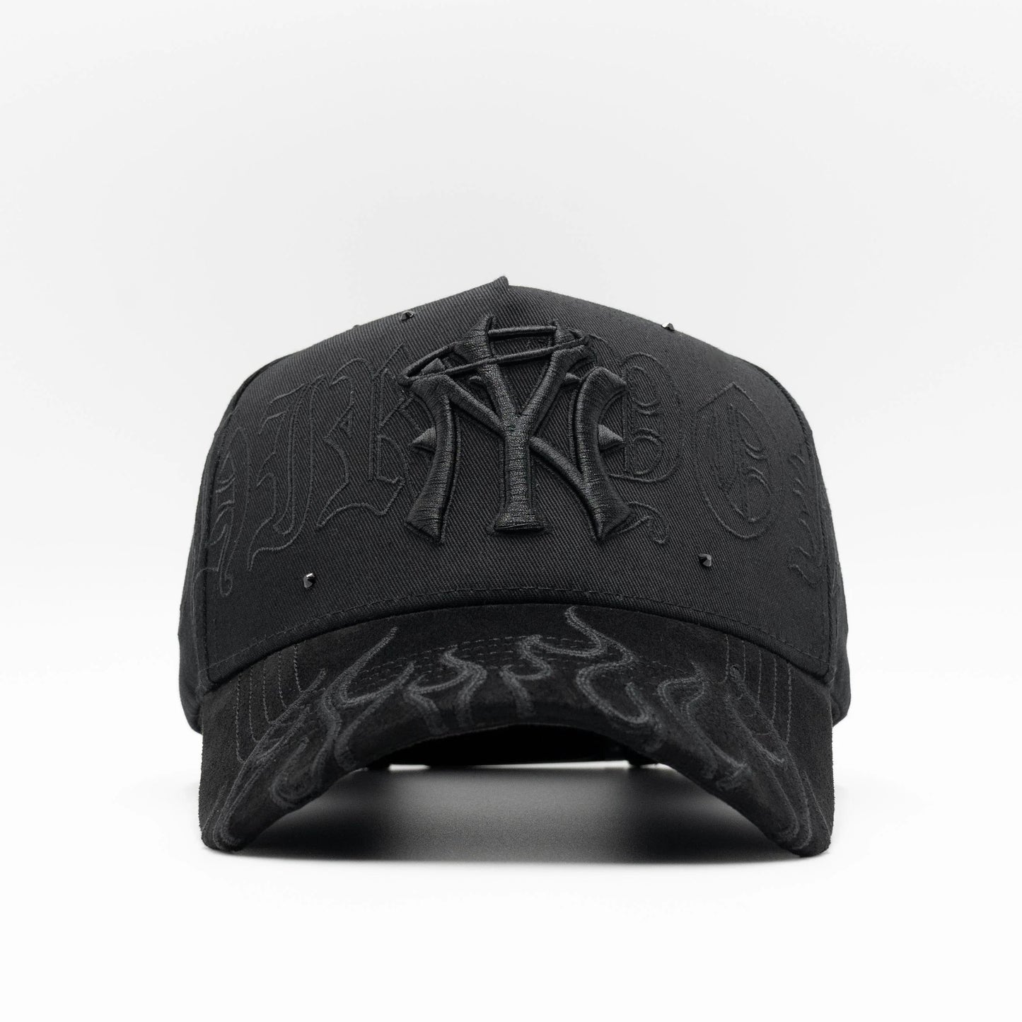 GORRA 31 HATS "NY FLAMES BLACK IN BLACK" Vol. 2