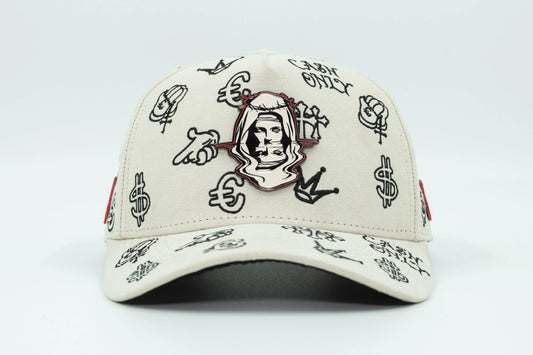 CASH ONLY PRAY IN WHITE