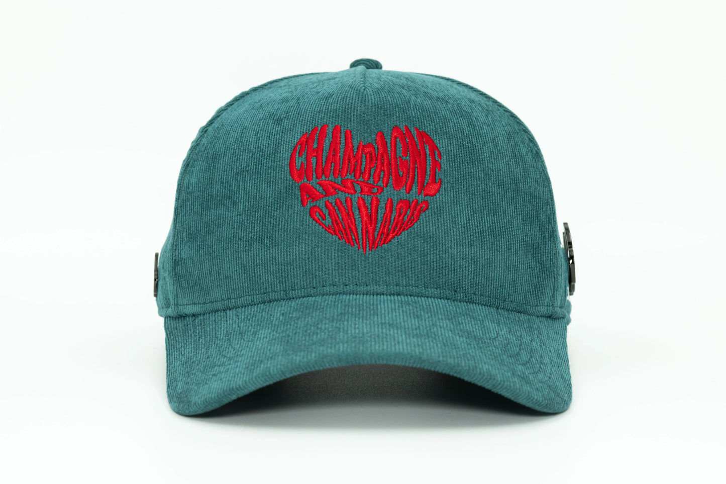 CASH ONLY CHAMPAGNE AND CANNABIS TEAL