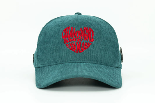 CASH ONLY CHAMPAGNE AND CANNABIS TEAL