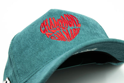 CASH ONLY CHAMPAGNE AND CANNABIS TEAL