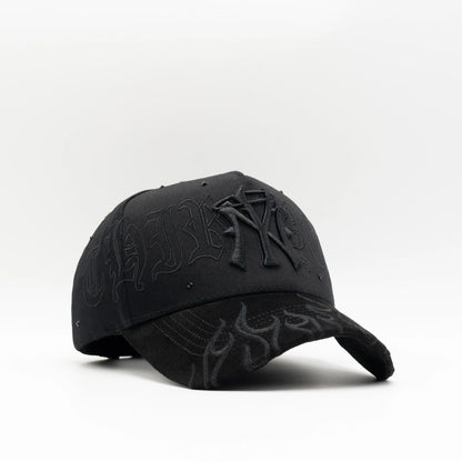 GORRA 31 HATS "NY FLAMES BLACK IN BLACK" Vol. 2
