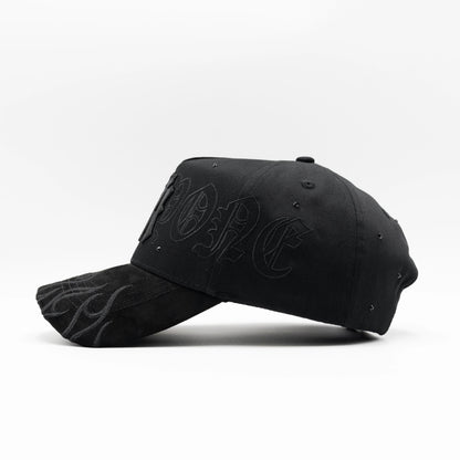 GORRA 31 HATS "NY FLAMES BLACK IN BLACK" Vol. 2